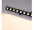Линейный прожектор AR-LINE-760-18W Warm3000 (GR, 30 deg, 230V) (Arlight, IP65 Металл, 3 года) 045372
