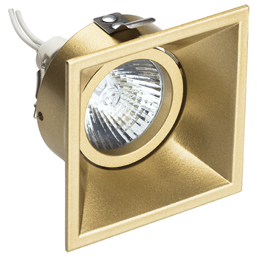 Светильник точечный встраиваемый декоративный под заменяемые галогенные или LED лампы Domino Lightstar 214503