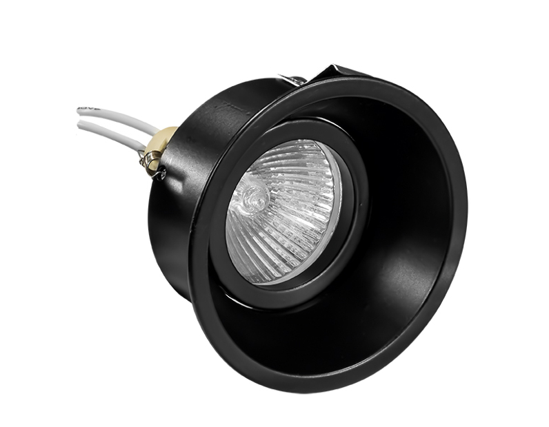 Светильник точечный встраиваемый декоративный под заменяемые галогенные или LED лампы Domino Lightstar 214607