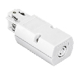 Питание боковое трековое трехфазное Barra Lightstar 504116