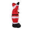 3D фигура надувная Дед Мороз приветствует NN- 511-112