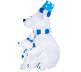 3D фигура надувная Медведица с медвежонком NN- 511-205