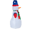 3D фигура надувная Снеговик с шарфом NN- 511-208