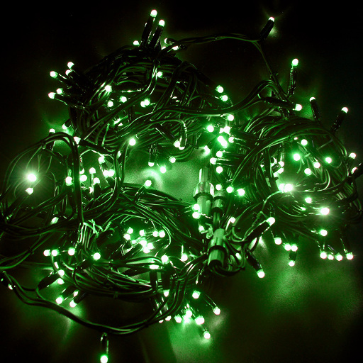Гирлянда  Дюраплей LED  20м  200 LED  зеленая  NN- 315-154