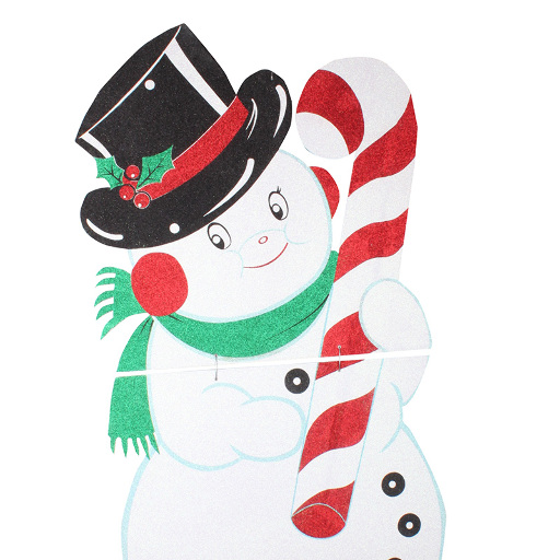 Елочная фигура Снеговик в шляпе 175*90 см NN- 502-394