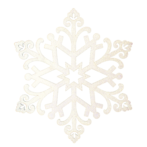 Елочная фигура Снежинка Снегурочка NN- 502-374