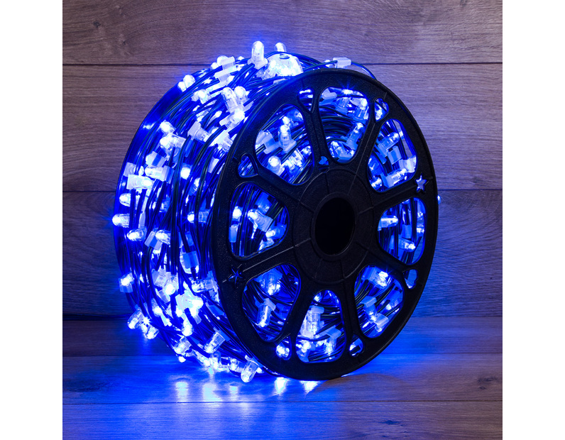 Гирлянда LED ClipLight 12V 150 мм синий с трансформатором 325-123