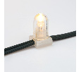 Гирлянда LED ClipLight 12V 150 мм тепло-белый с трансформатором LED-LP-150-100M-12V-W  NN- 325-126