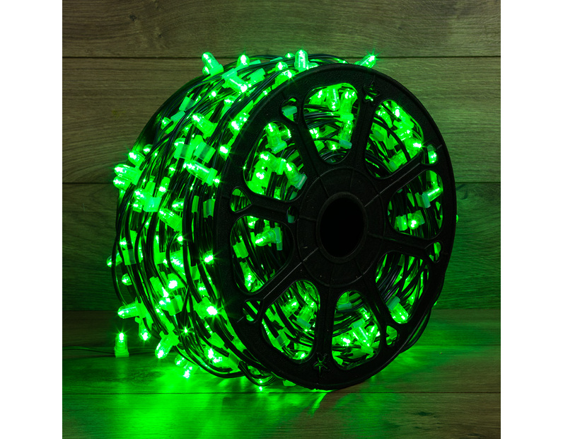 Гирлянда LED ClipLight 12V 300 мм зеленый с трансформатором 325-134