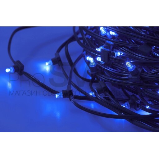 Гирлянда LED ClipLight 12V 300 мм синий с трансформатором 325-133