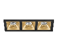 Комплект из светильников и рамки DOMINO Domino Lightstar D537030303