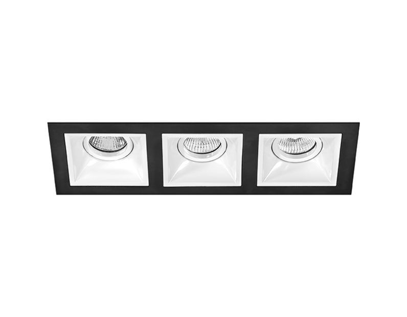 Комплект из светильников и рамки DOMINO Domino Lightstar D537060606
