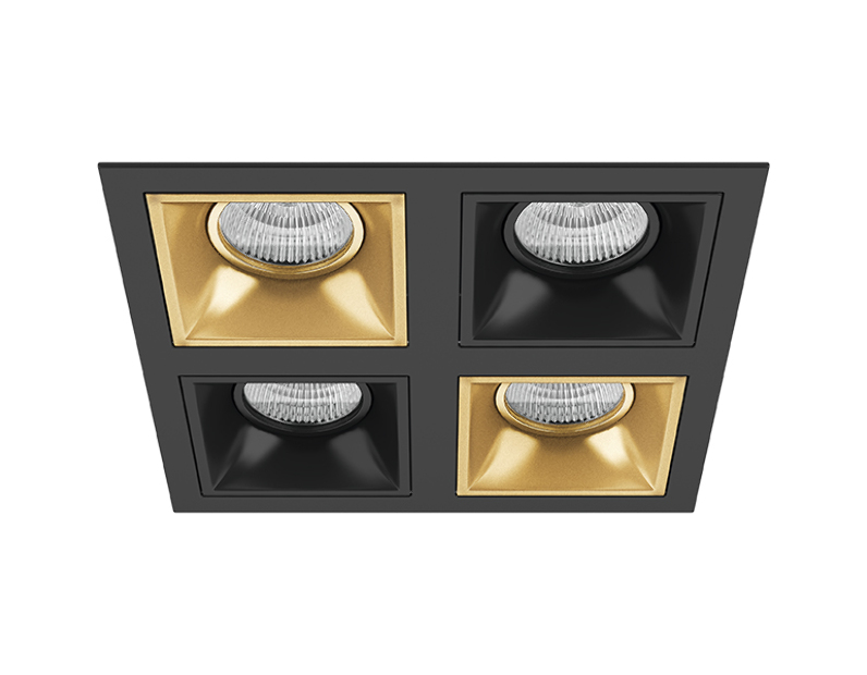 Комплект из светильников и рамки DOMINO Domino Lightstar D54703070307