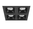 Комплект из светильников и рамки DOMINO Domino Lightstar D54707070707