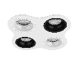 Комплект из светильников и рамки DOMINO Domino Lightstar D64606070607
