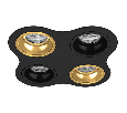 Комплект из светильников и рамки DOMINO Domino Lightstar D64703070307