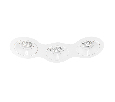 Комплект из светильников и рамки DOMINO Domino Lightstar D696060606