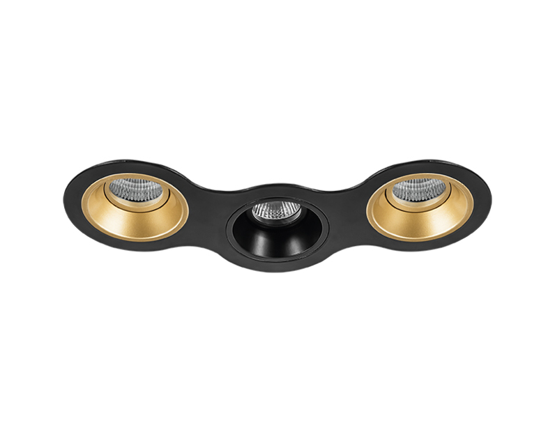 Комплект из светильников и рамки DOMINO Domino Lightstar D697030703