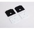 Заглушка для магнитного шинопровода Magnetic 48V в натяжной потолок (2шт) Ambrella Light GL3624