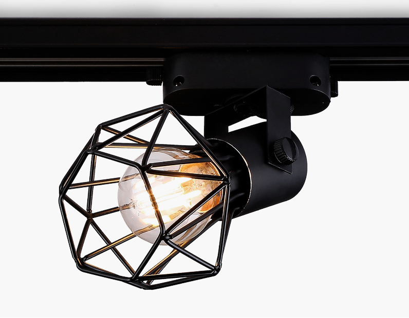 Трековый однофазный светильник со сменной лампой Ambrella Light GL5002