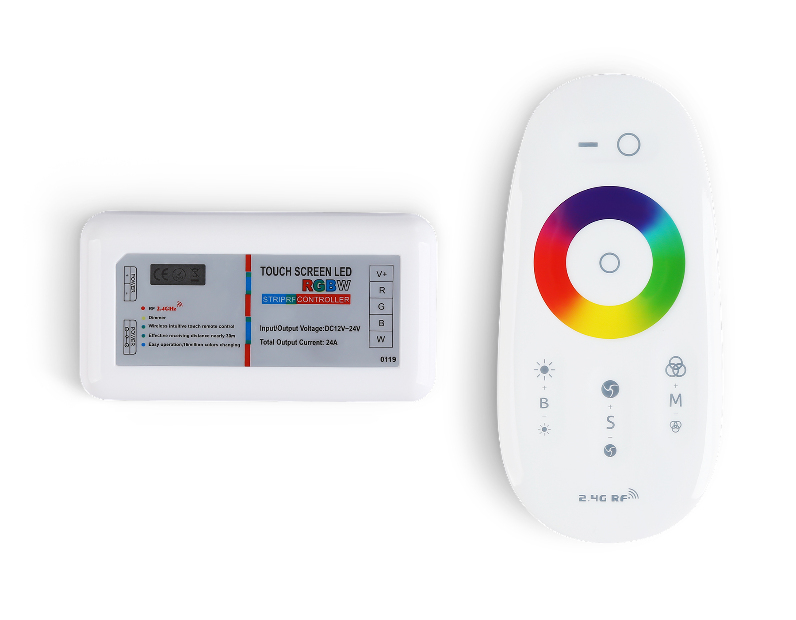 Контроллер для светодиодных лент RGB/RGBW с сенсорным радио пультом 2.4G GS11451 Ambrella Light GS11451