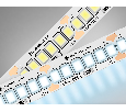 Светодиодная лента Ambrella Light GS1403 2835 240Led /17W m/ 12V IP20 6500K 5m/кратность резки 25mm Ambrella Light GS1403