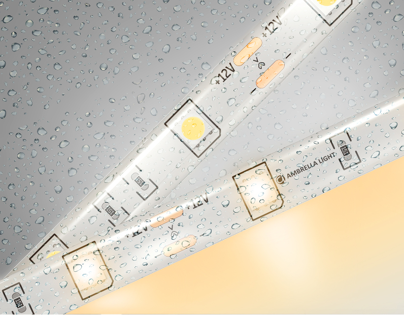 Светодиодная лента Ambrella Light GS1901 5050 30Led /7.2W m/ 12V IP65 3000K 5m Ambrella Light GS1901