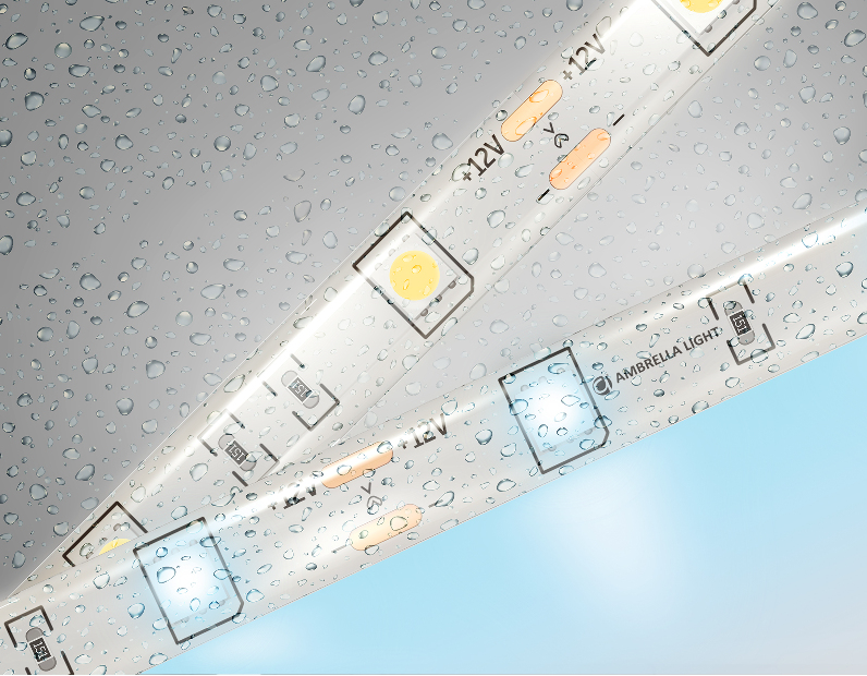 Светодиодная лента Ambrella Light GS1903 5050 30Led /7.2W m/ 12V IP65 6500K 5m Ambrella Light GS1903