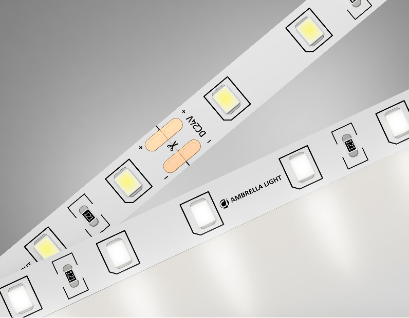 Светодиодная лента Ambrella Light GS3002 2835 60Led /6W m/ 24V IP20 4500K 5m Ambrella Light GS3002