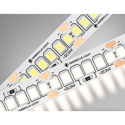 Светодиодная лента Ambrella Light GS3302 2835 240Led /18W m/ 24V IP20 4500K 5m Ambrella Light GS3302