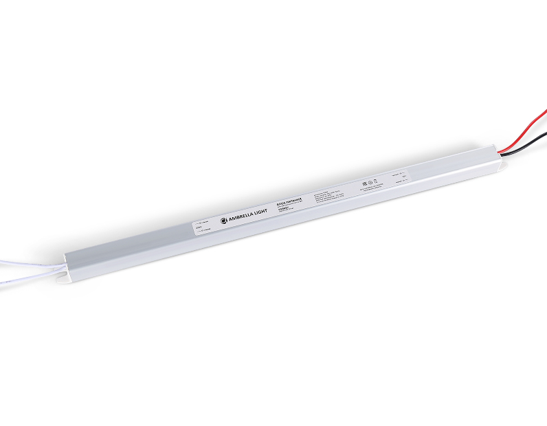 Блок питания ультратонкий для светодиодной ленты 12V 100W 8.3A IP20 185-260V 372*18*18 GS8607 Ambrella Light GS8607