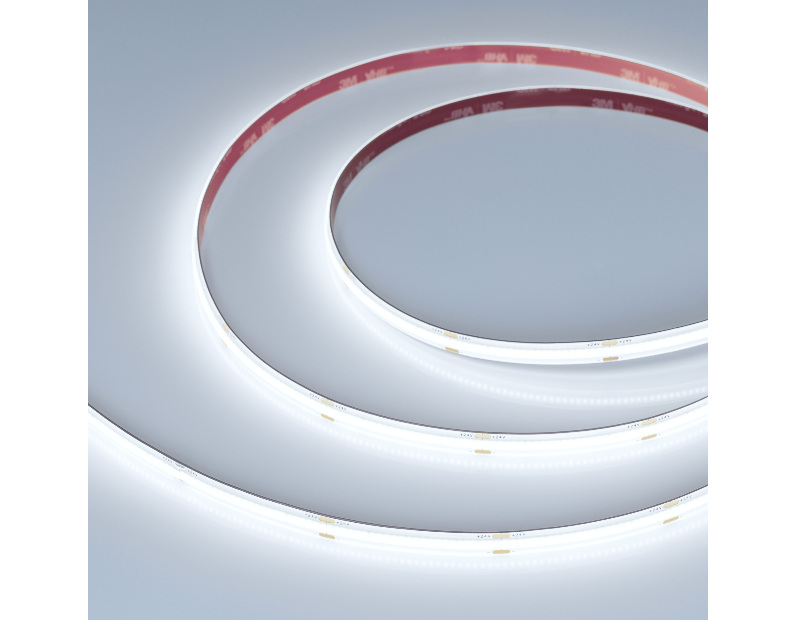Лента герметичная COB-SE-X480-8mm 24V White6000 (10 W/m, IP65, 5m) (Arlight, 5 лет) 045854