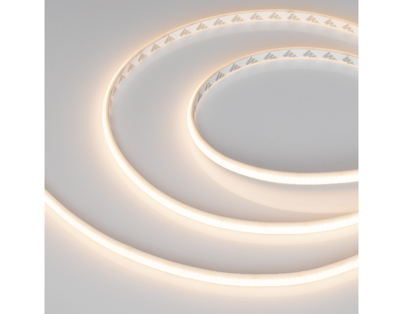 Лента герметичная MICROLED-PW-M288-10mm 24V Warm3000 (12 W/m, IP66, 2216, 5m) (Arlight, 5 лет) 046752