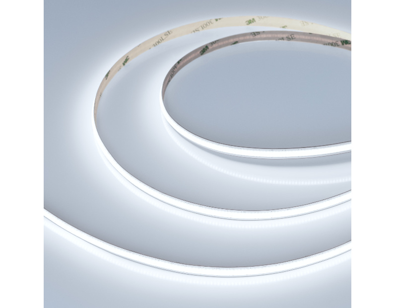 Лента COB-X528-8mm 24V White6000 (6 W/m, IP20, 5m, FreeCut) (Arlight, Свободная резка) 046885