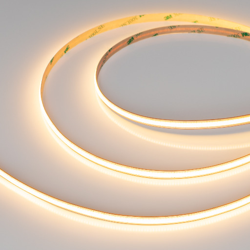 Лента COB-X528-8mm 24V Warm2700 (6 W/m, IP20, 5m, FreeCut) (Arlight, Свободная резка) 046888