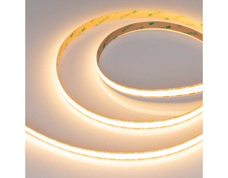 Лента COB-X1088-12mm 24V Warm2700 (22 W/m, IP20, 5m) (Arlight, 5 лет) 046933