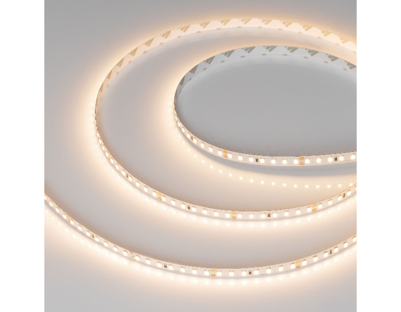 Лента UL-A140-8mm 24V Warm3000 (5 W/m, IP20, 5m) (Arlight, 7 лет) 046971