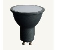 Лампа светодиодная Feron.PRO LB-1608 GU10 8W 175-265V 4000K в черном корпусе 48959