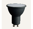 Лампа светодиодная Feron.PRO LB-1608 GU10 8W 175-265V 4000K в черном корпусе 48959