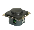 Выключатель диммирующий TRIAC (механизм) 250В, 500W, серия Катрин, графит, GLS10-7106-06 49413