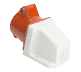 Розетка стационарная ST-125 32А 380В 3P+PE+N IP44, RST32-125-44, Stekker 49437