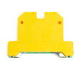 LD551-4-100 ЗНИ Зажим наборный изолированный (винтовой) 10,0 мм2 (JXB 10), желтый,зеленый 49489