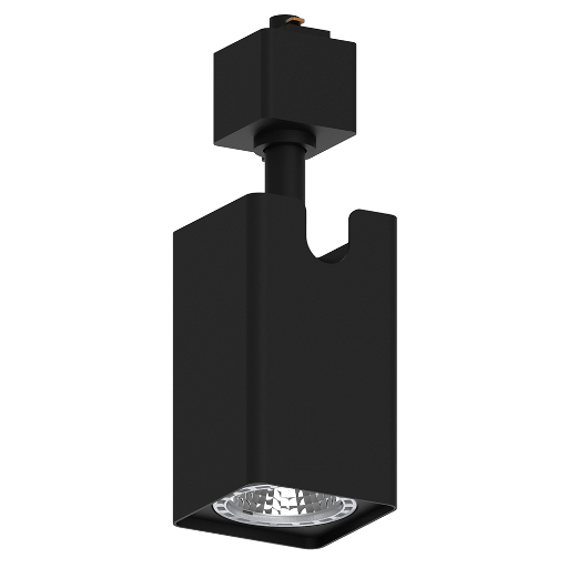 Светильник Feron AL144 трековый однофазный на шинопровод под лампу GU10, черный 51321