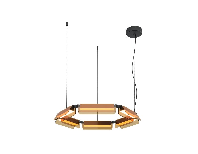 Подвесной светильник Maytoni Flat MOD296PL-L40BC3K