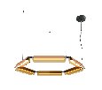 Подвесной светильник Maytoni Flat MOD296PL-L60BC3K