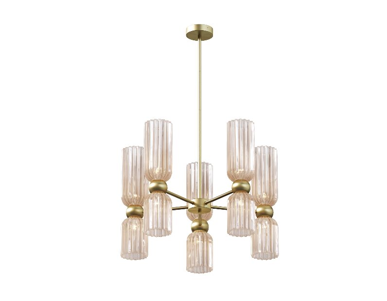 Люстра на штанге Maytoni Antic MOD302PL-10CG