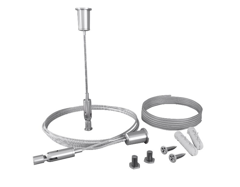 Заглушки и крепления для профиля Technical Led strip ALM-3535R-PE-2M