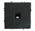 Розетка компьютерная 1-местная RJ-45 (механизм), STEKKER, серия Эмили, RST00-5117-05, черный уголь, soft touch 49847