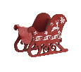 Деревянная фигурка Сани 11,5х7,5х9,5 см 504-003