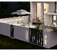 Лента светодиодная SWG PRO 2835, 140 LED/м, 10 Вт/м, 24В , IP67, Цвет: Теплый белый NE-DU2140-24-10-WW-67